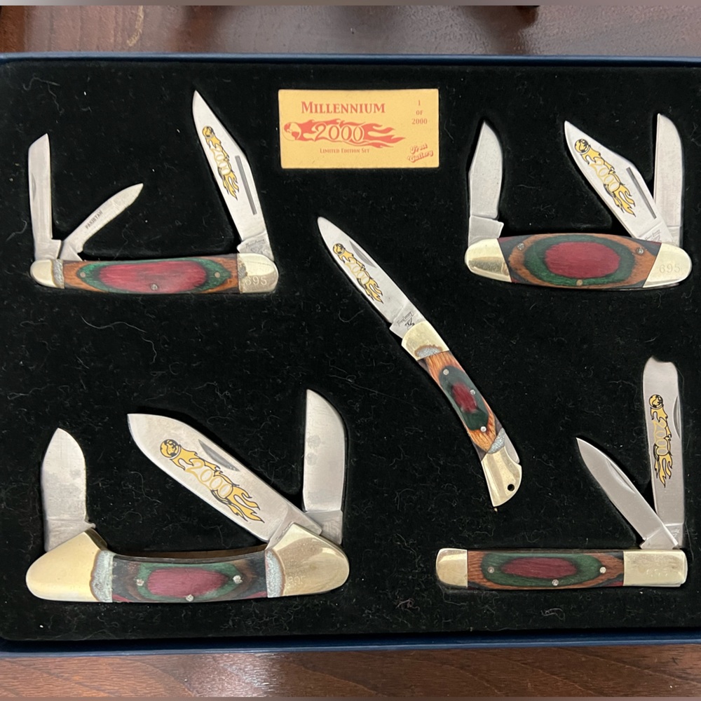 Frost cutlery, the birth of a new millennium commemorative gifts at one of 2000